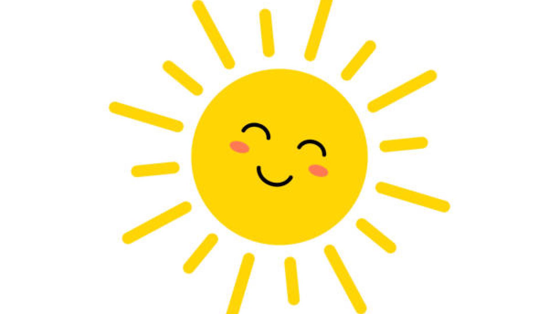 Smiling Sun Illustration