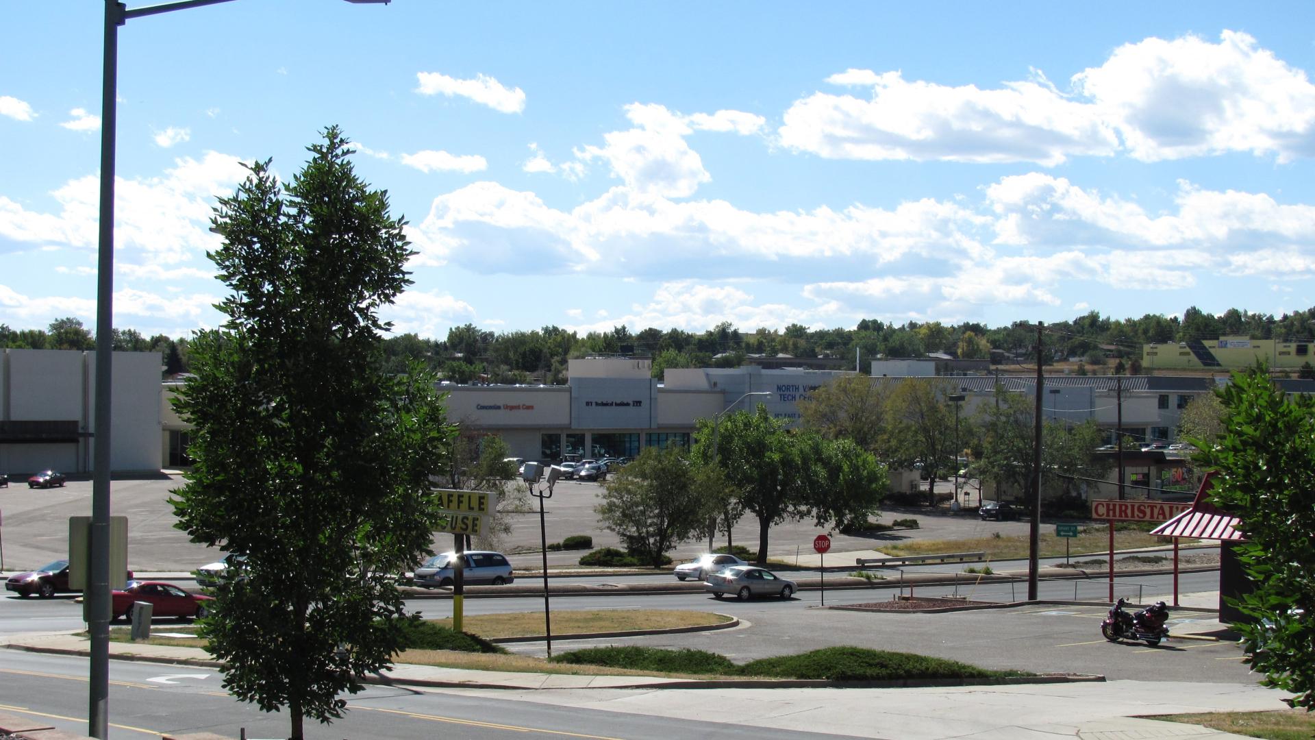 Photograph of the North Valley Tech Center from Washington Street north of 88th avenue
